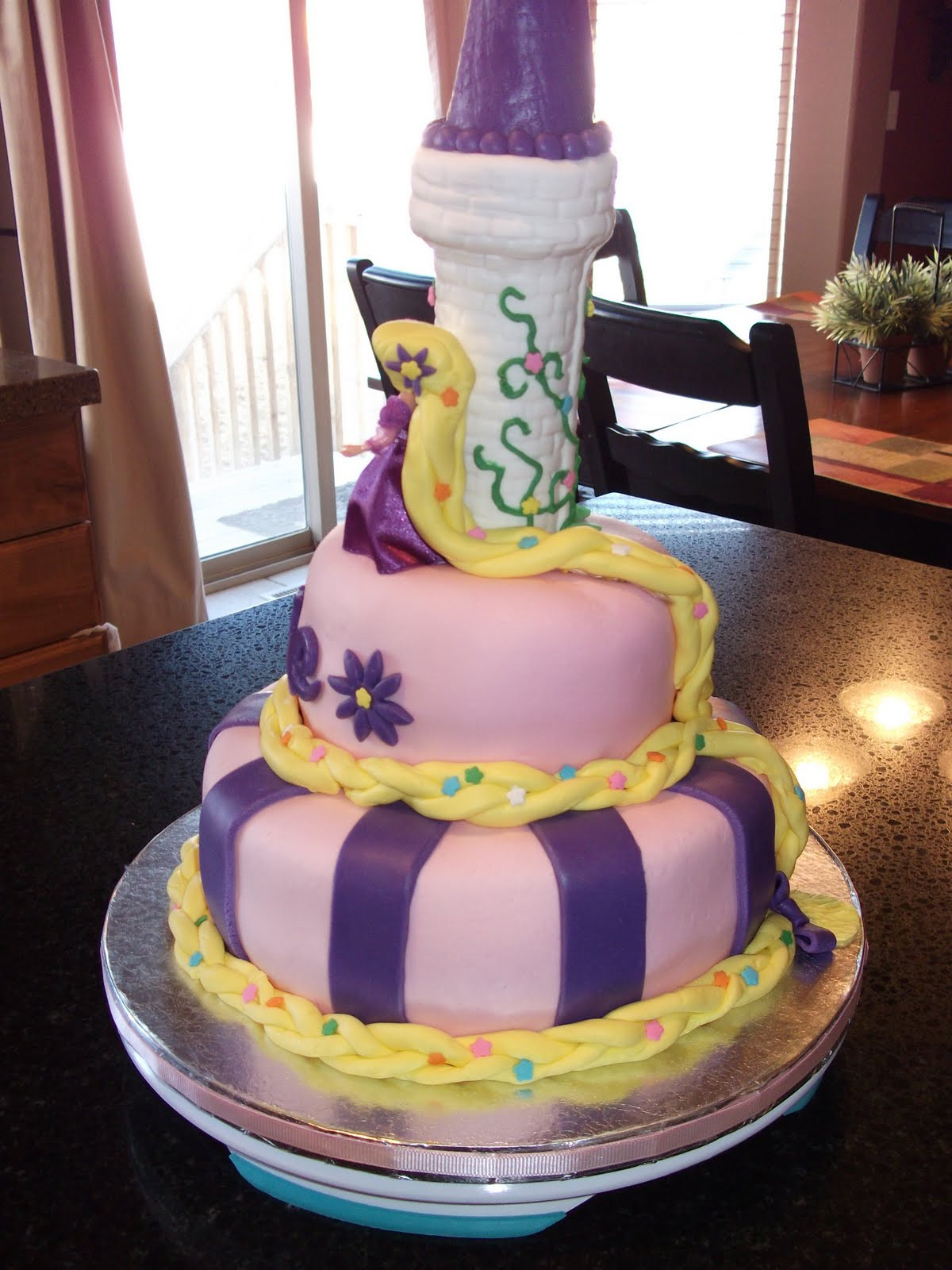 Rapunzel Birthday Cake
 Sarah Lee Cakes Tangled Cake
