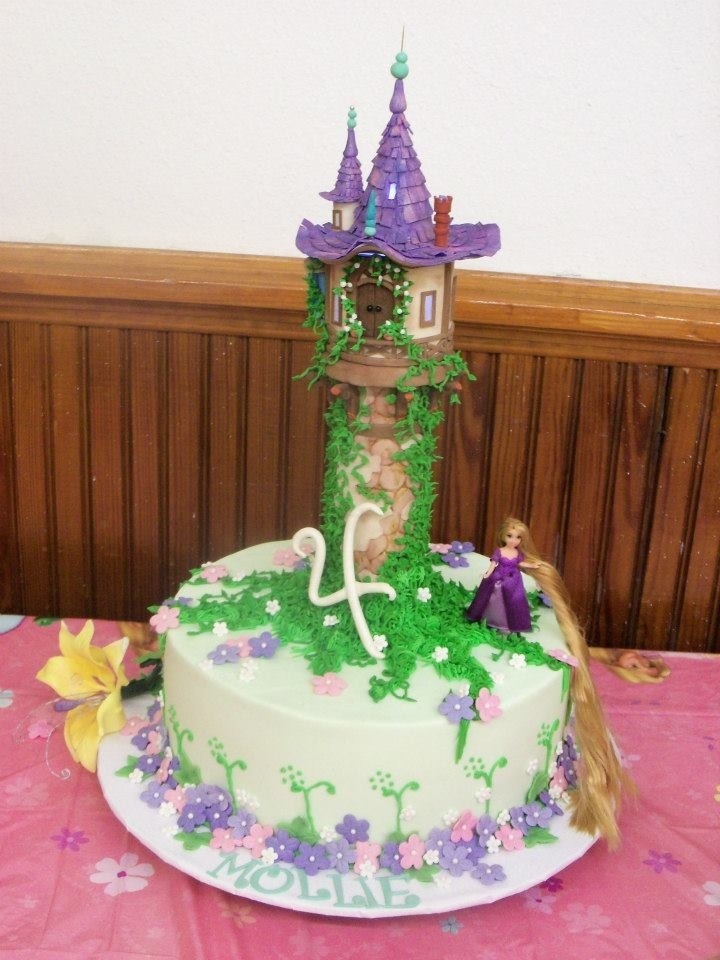 Rapunzel Birthday Cake
 A Tangled Birthday