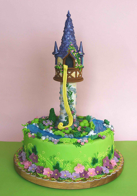 Rapunzel Birthday Cake
 Reposhture Studio Tessa Birthday cake