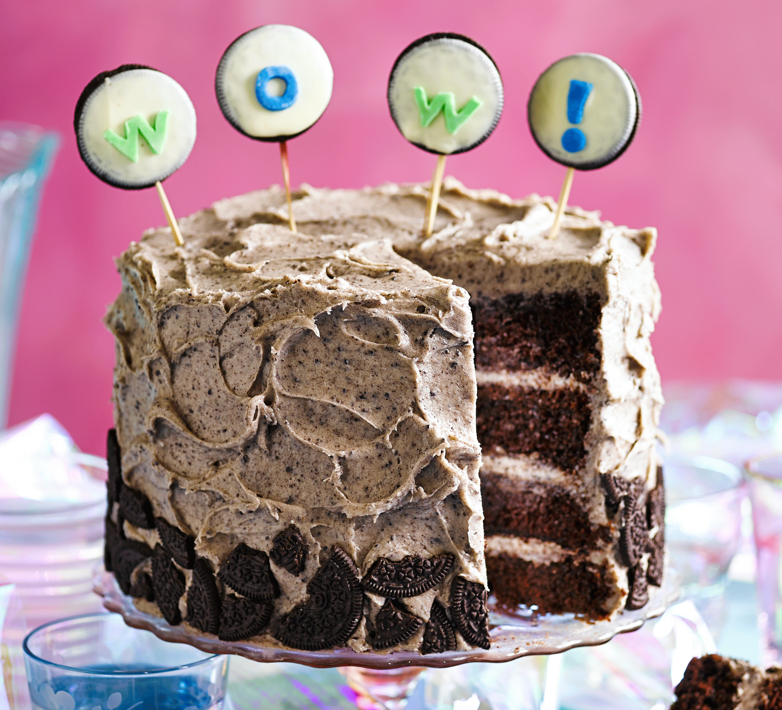 Recipe Birthday Cake
 Cookies & cream party cake