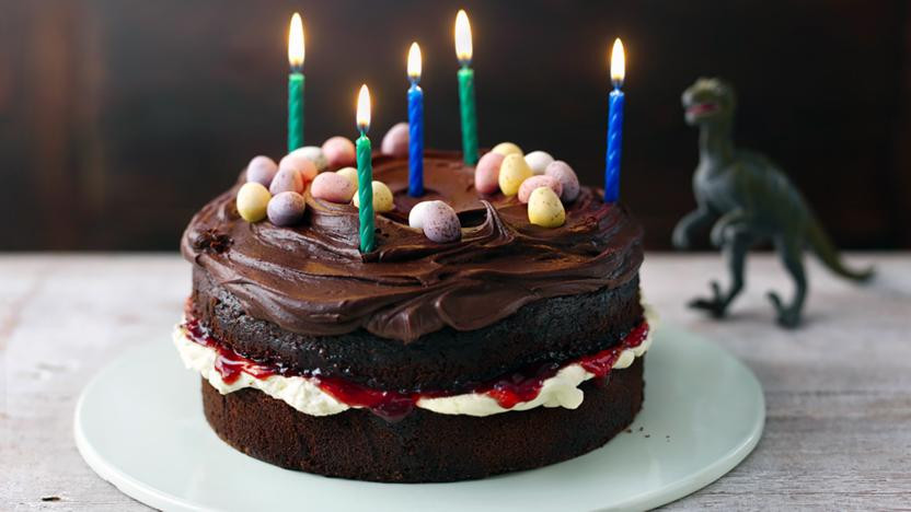 Recipe Birthday Cake
 Easy chocolate birthday cake recipe BBC Food