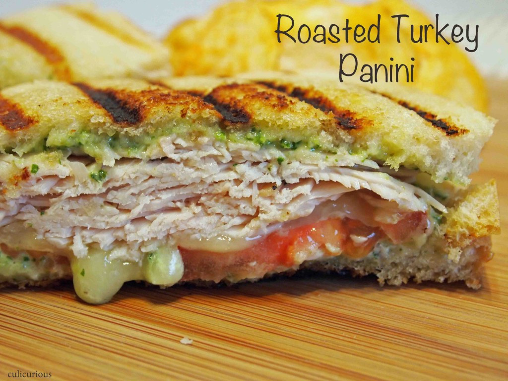 Recipe For Panini Sandwiches
 Roasted Turkey Panini Recipe with Arugula Pesto Mayo