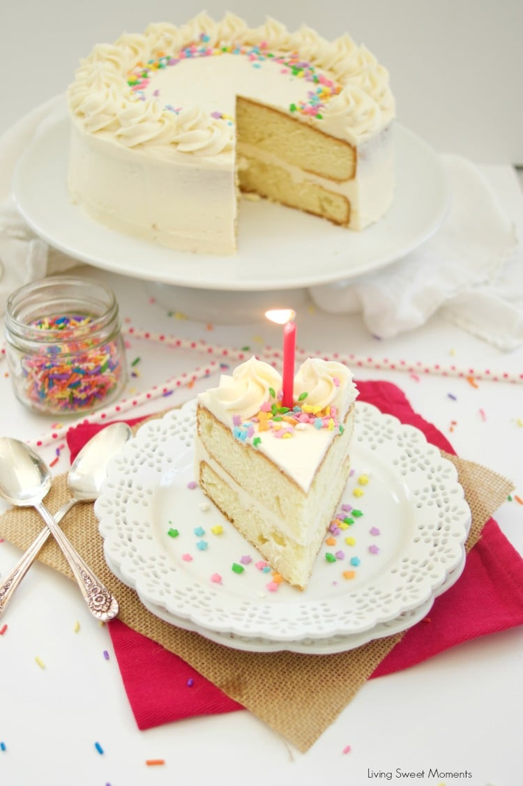 Recipes Birthday Cake
 Birthday Cake Icing Recipe Living Sweet Moments