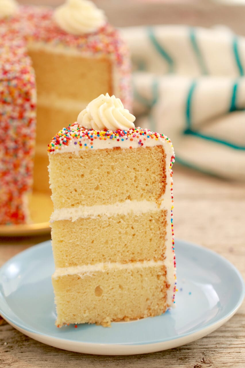 Recipes Birthday Cake
 Vanilla Birthday Cake Recipe Gemma’s Bigger Bolder Baking