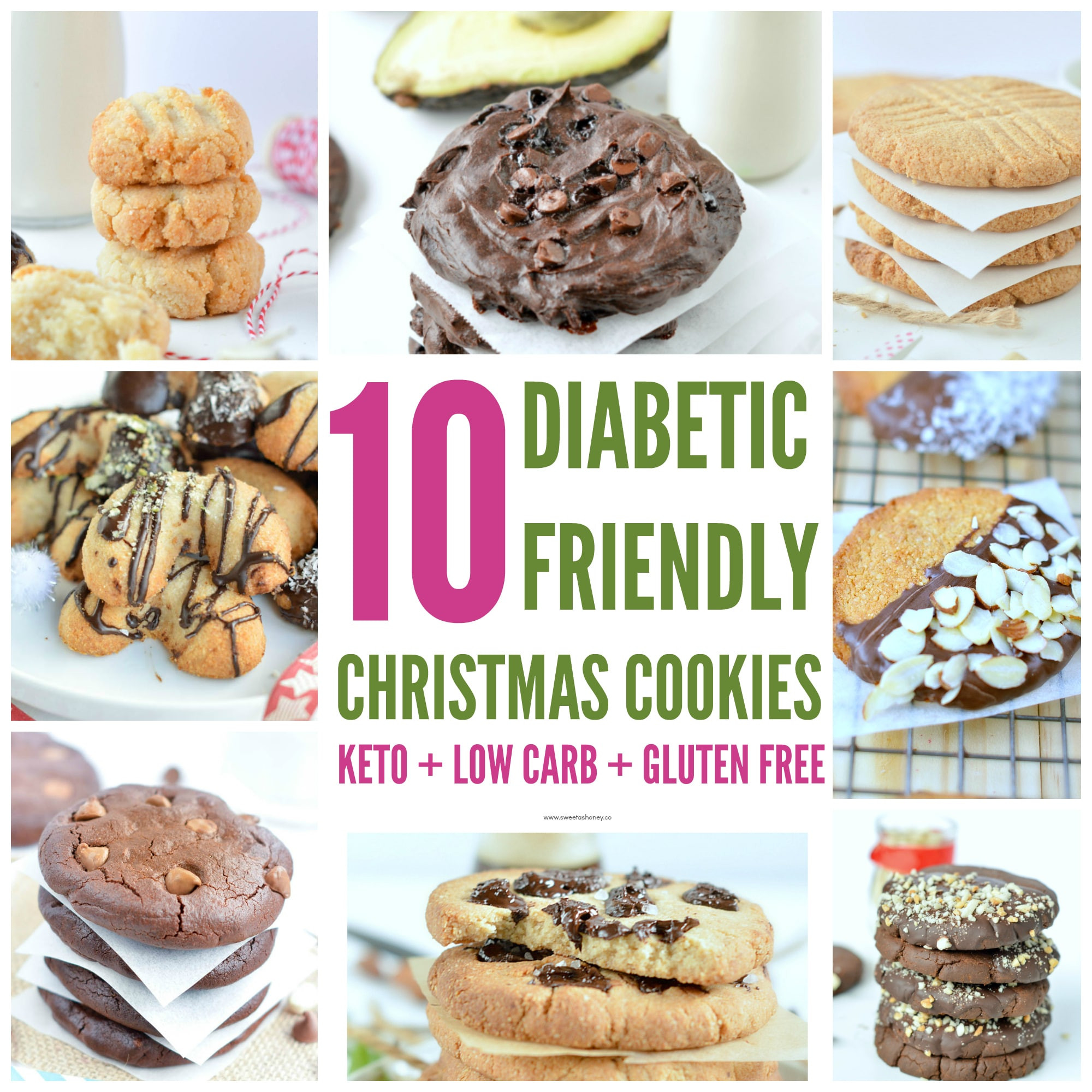 Recipes For Diabetic Cookies
 Diabetic Christmas Cookies Keto gluten free Sweetashoney