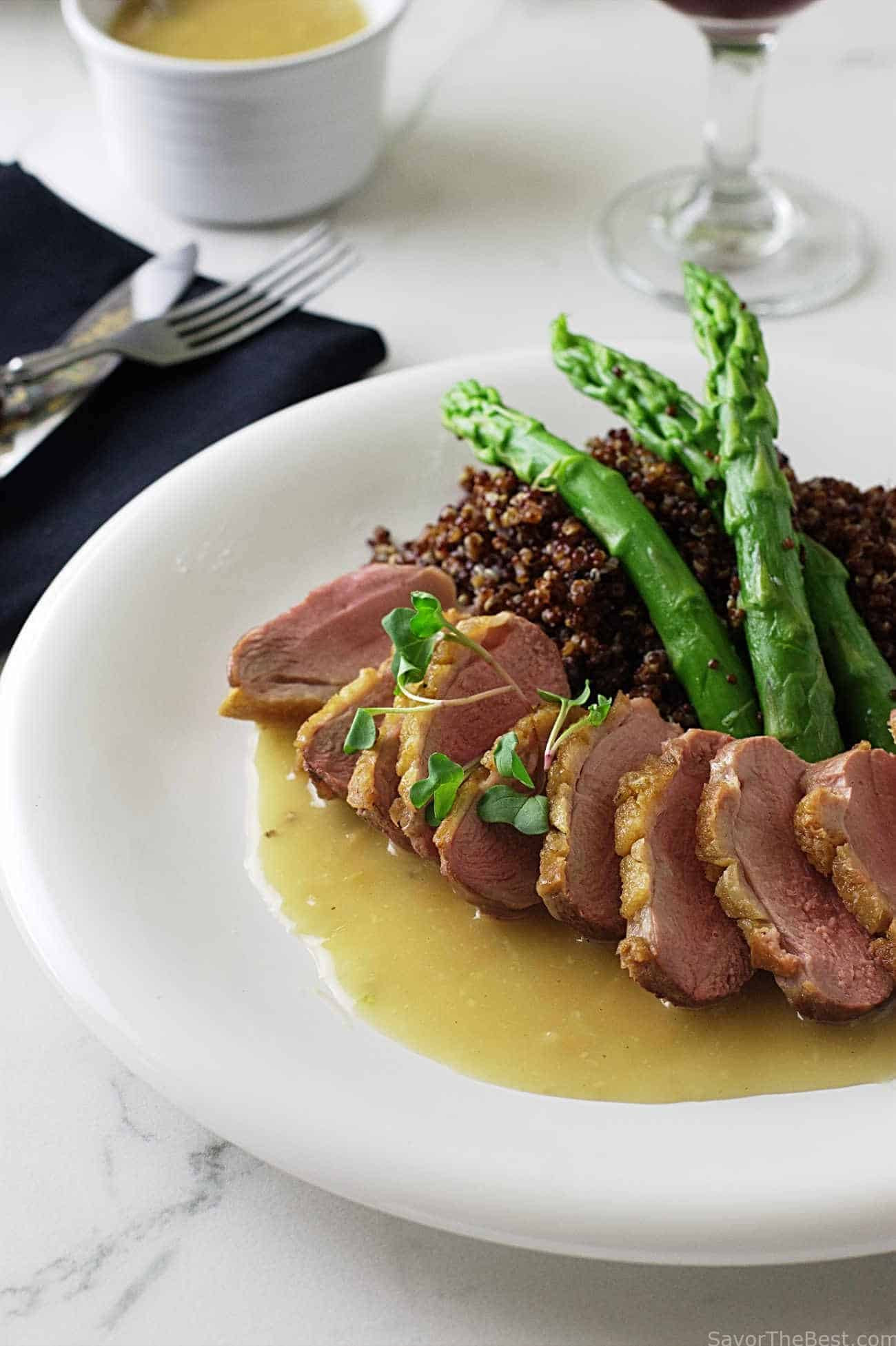 Recipes For Duck Breasts
 Roasted Duck Breast with Ginger Rum Sauce Savor the Best