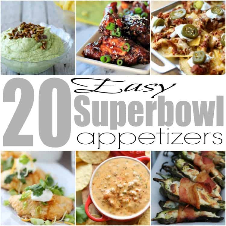 Recipes For Super Bowl Appetizers
 20 Easy Superbowl Appetizers Superbowl Recipes