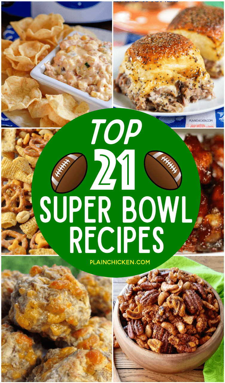 Recipes For Super Bowl
 Top 21 Super Bowl Recipes