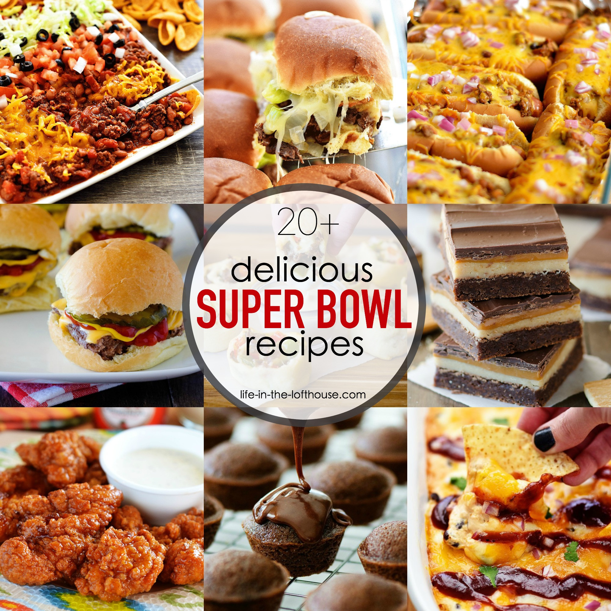 Recipes For Super Bowl
 20 Super Bowl Recipes Life In The Lofthouse