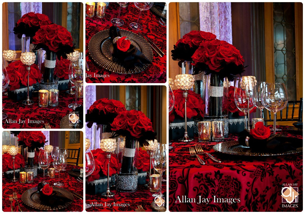 Red Black And White Wedding Decorations
 Maia s Wedding on Pinterest