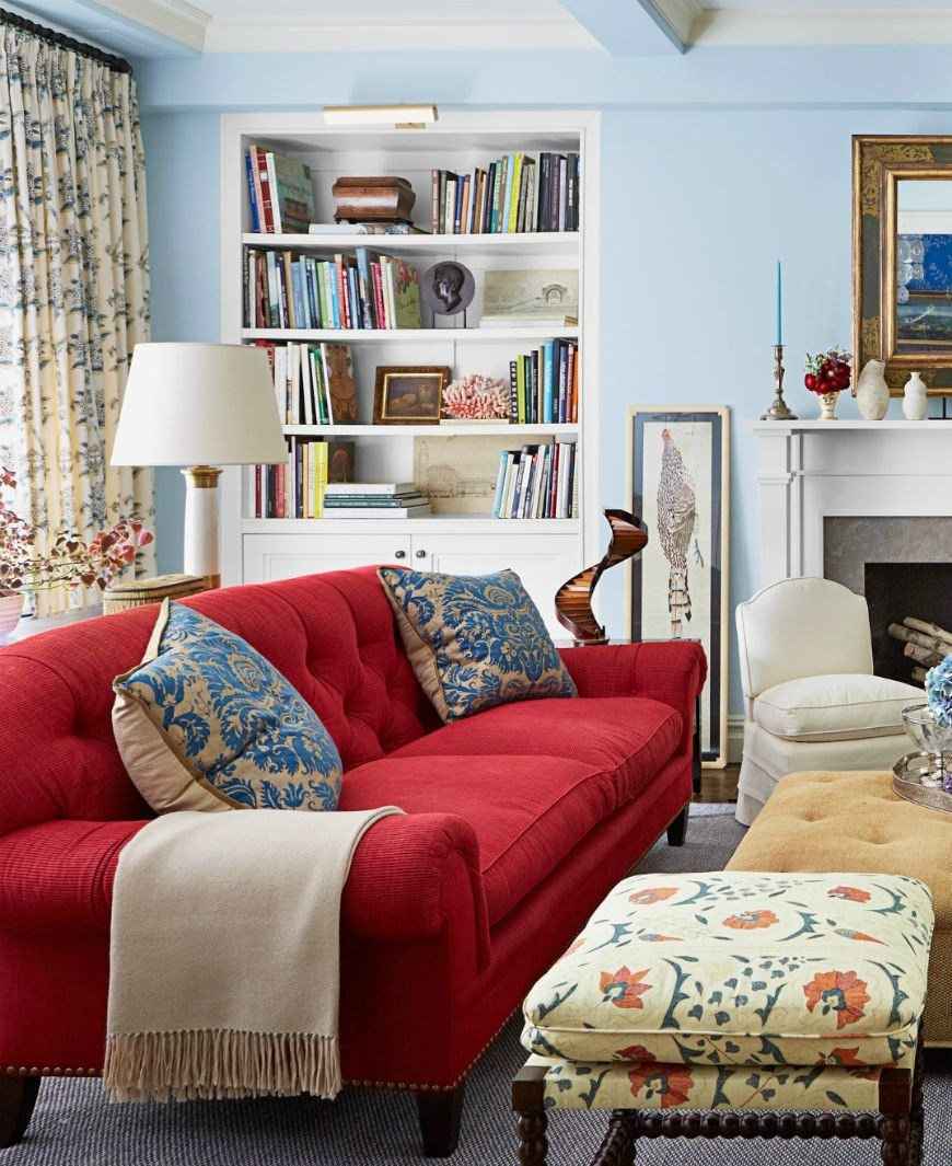 Red Couches Living Room Ideas
 10 Ideas That Will Make You Fall In Love With A Red Sofa 3