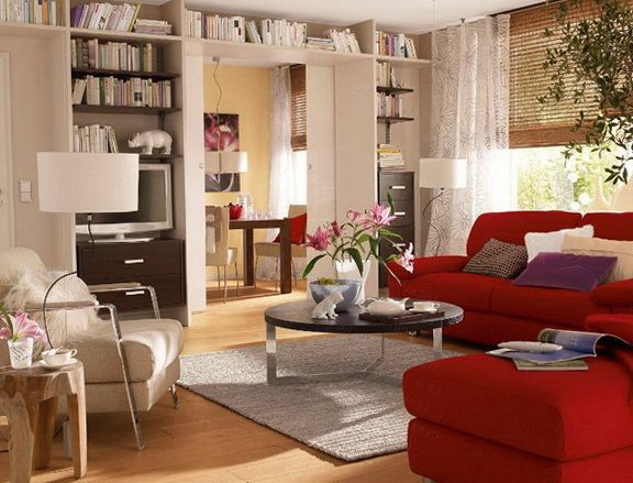 Red Couches Living Room Ideas
 how to decorate with a red couch Google Search