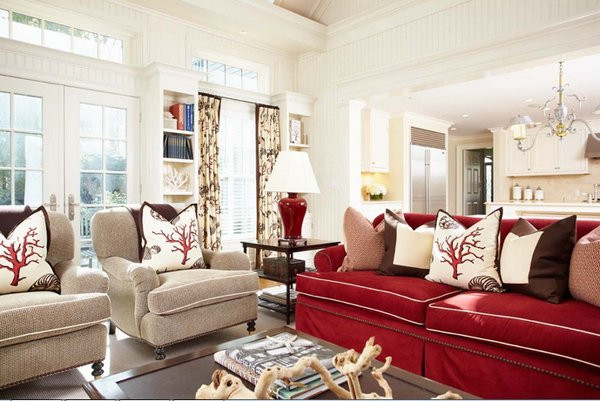 Red Couches Living Room Ideas
 22 Beautiful Red Sofas in the Living Room