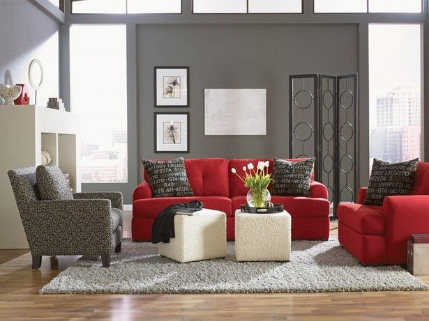 Red Couches Living Room Ideas
 The 25 best Red sofa decor ideas on Pinterest