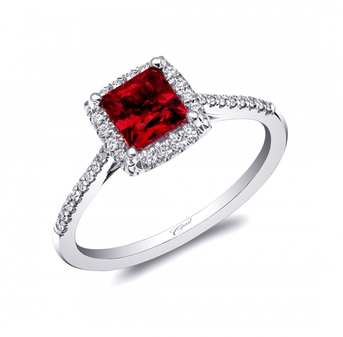 Red Diamond Engagement Rings
 Romantic engagement ring – Love Coast