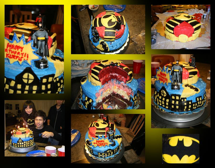 Red Robin Birthday Party
 Batman and Red Robin Birthday Cake by CHR0NIE on DeviantArt