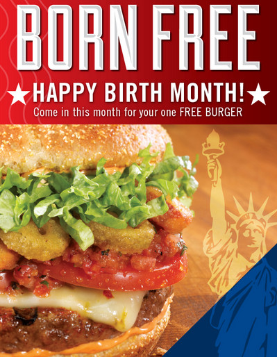 Red Robin Birthday Party
 FREE IS MY LIFE FREE for MY Birthday Gourmet Burger from