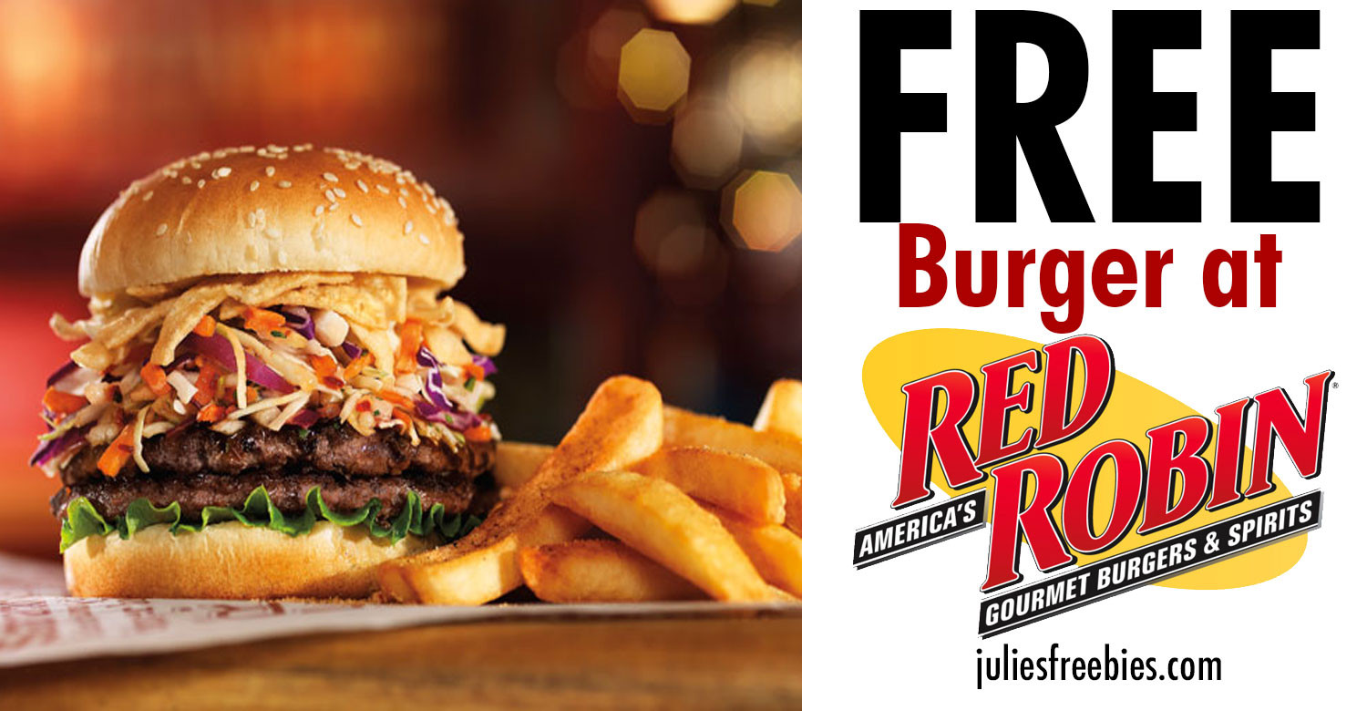Red Robin Birthday Party
 Free Burger at Red Robin on Your Birthday Julie s Freebies
