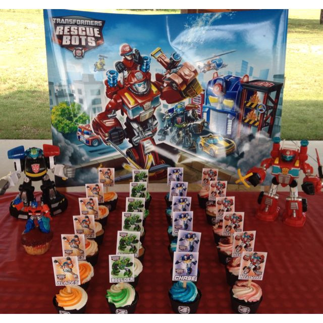 Rescue Bots Birthday Party Supplies
 87 best transformers y Rescue Bots fiesta images on