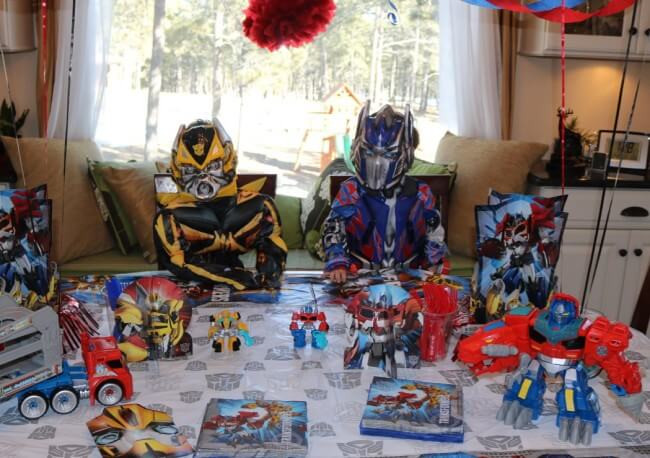 Rescue Bots Birthday Party Supplies
 Rescue Bots and Transformers Birthday Party Happy and