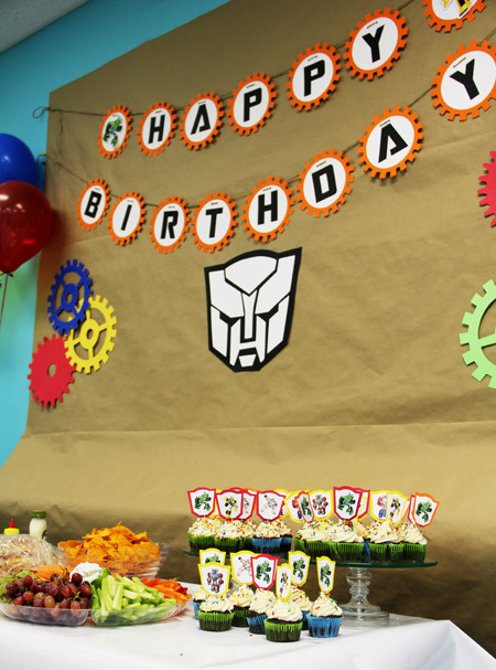 Rescue Bots Birthday Party Supplies
 Ethan Turns 4 — His Rescue Bots Birthday Party Bash