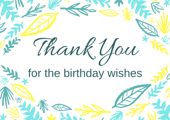 Response To Birthday Wishes
 Birthday Gift Thank You Note Wording Examples