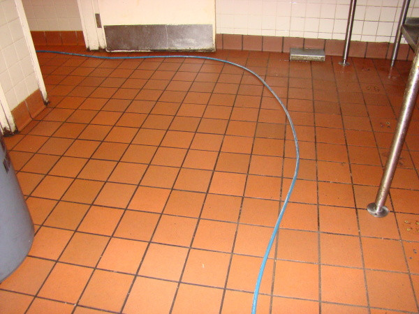 Restaurant Kitchen Tiles
 mercial kitchen tile floor BEFORE Before & After
