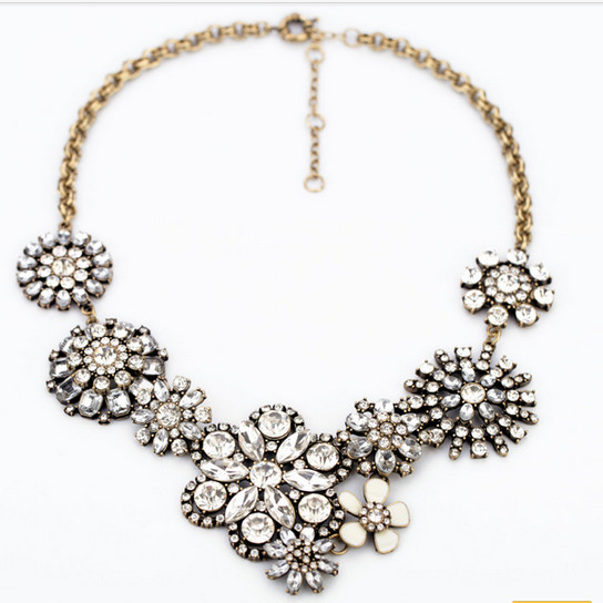 Rhinestone Statement Necklace
 House of Trend