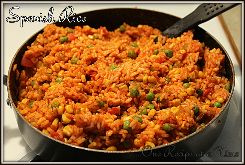 Rice Main Dishes
 Learning the Ropes e Recipe at a Time Spanish Rice
