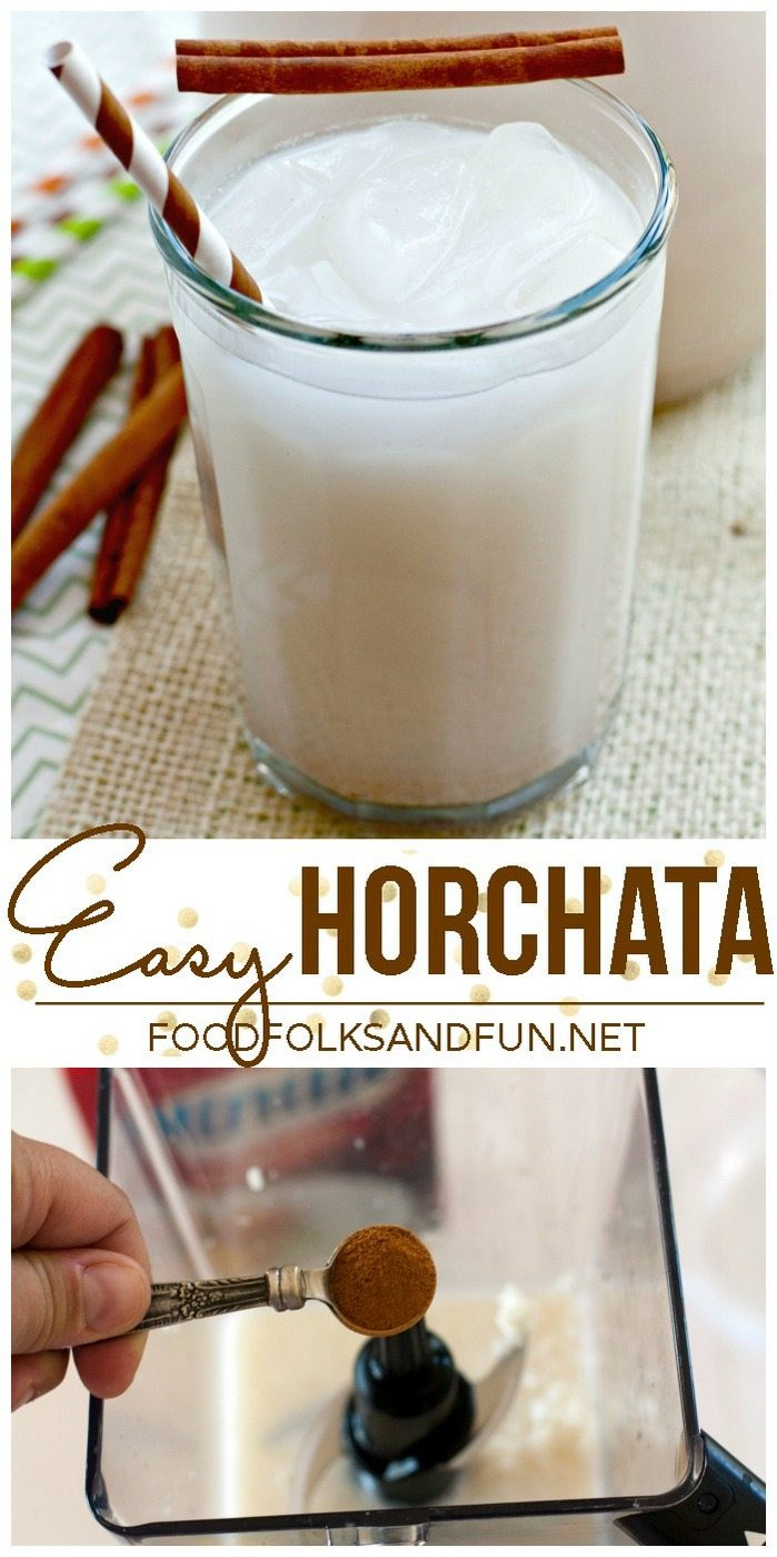 Rice Water Mexican Drink
 Horchata Recipe Two Ways • Food Folks and Fun