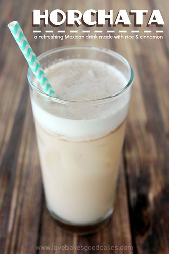 Rice Water Mexican Drink
 Horchata a refreshing Mexican drink made with rice