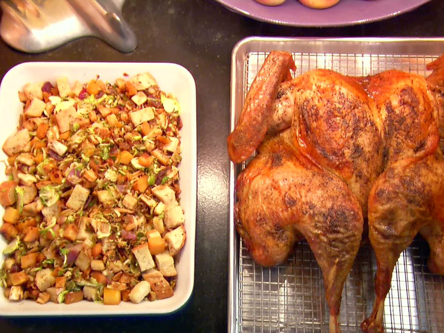 Roasted Vegetables Food Network
 Butterflied Dry Brined Roasted Turkey with Roasted Root
