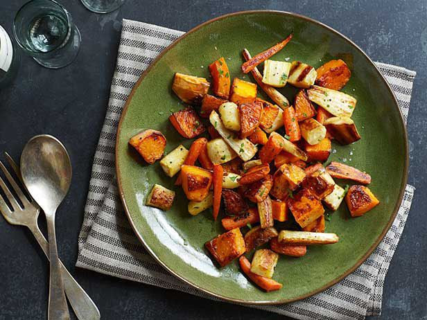 Roasted Vegetables Food Network
 Roasted Winter Ve ables Recipe