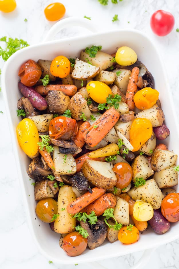Roasted Vegetables In The Oven
 Easy Italian Roasted Ve ables Gal on a Mission
