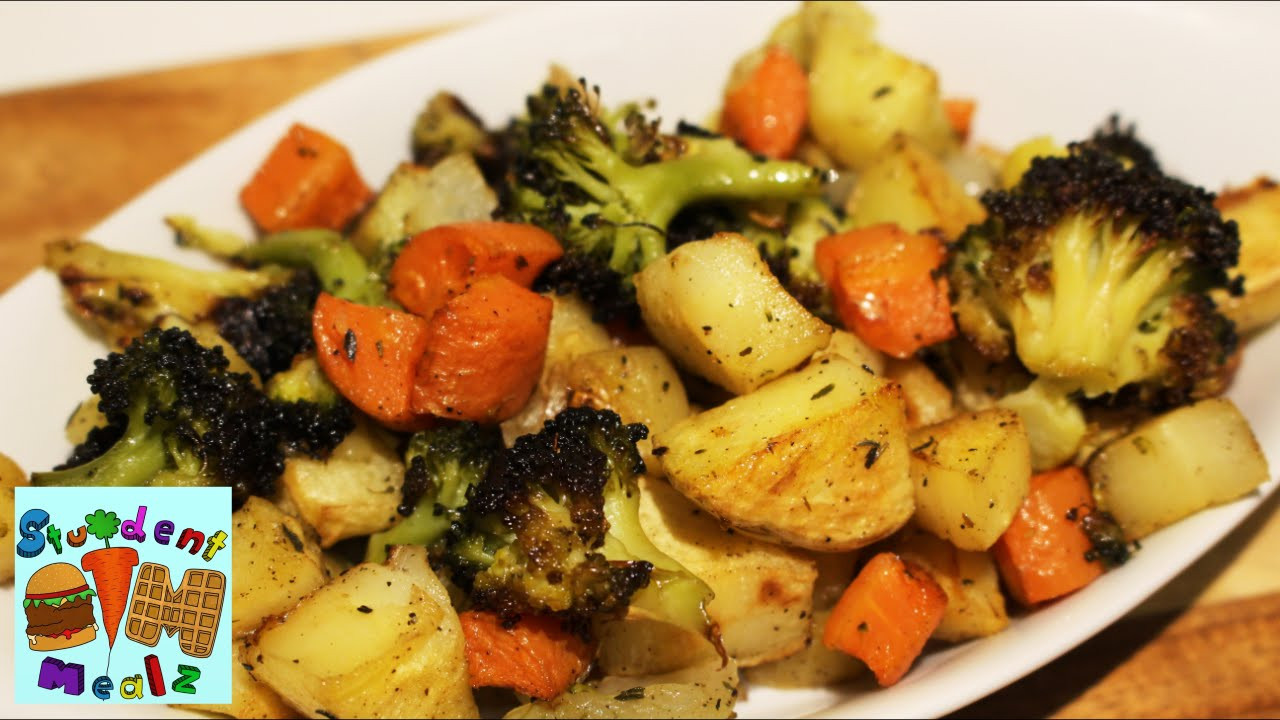Roasted Vegetables In The Oven
 EASY OVEN ROASTED VEGETABLES RECIPE