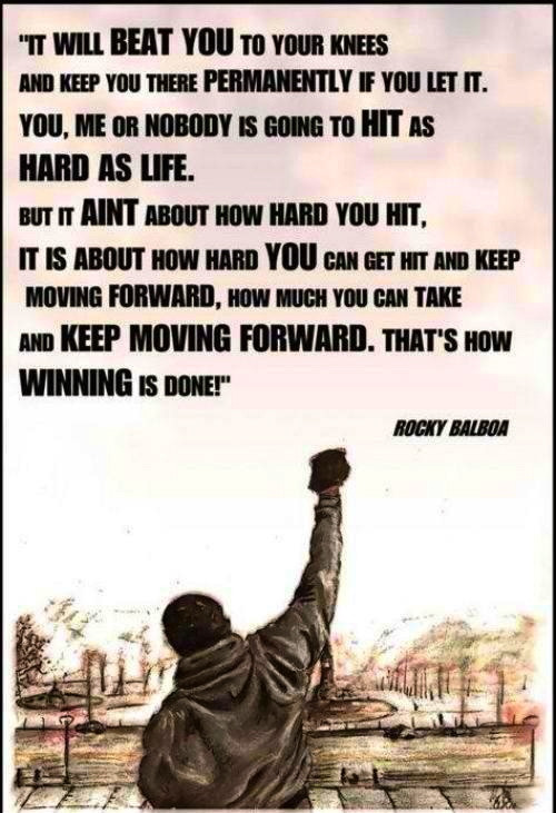 Rocky Balboa Quotes Inspirational
 Mick From Rocky Quotes QuotesGram