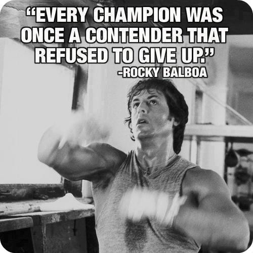 Rocky Balboa Quotes Inspirational
 Rocky Balboa Wants You to Work Out Prayers and Apples