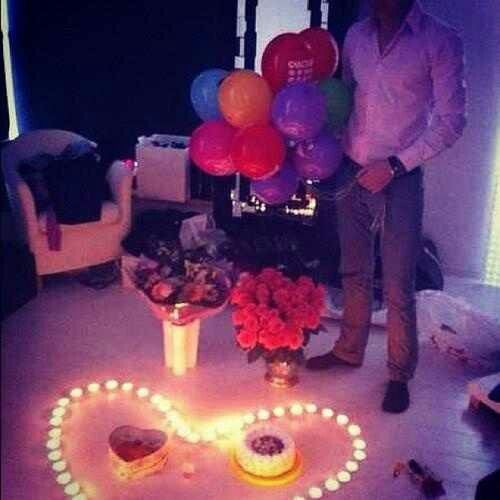 Romantic Birthday Gift Ideas Her
 Such a cute romantic way to surprise your other half
