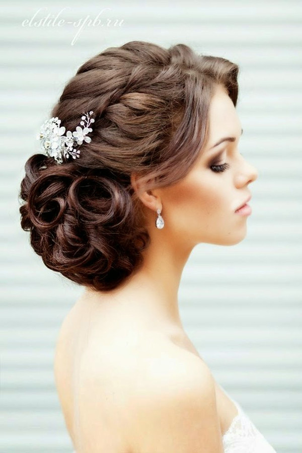 Romantic Bridesmaid Hairstyles
 20 Creative And Beautiful Wedding Hairstyles For Long Hair