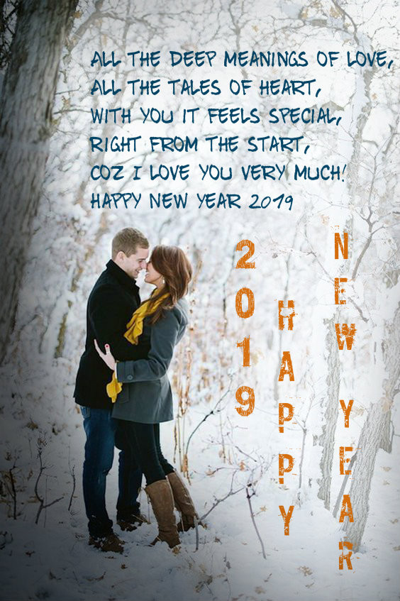 Romantic New Years Quotes
 Happy New Year 2019 Love Quotes for Him