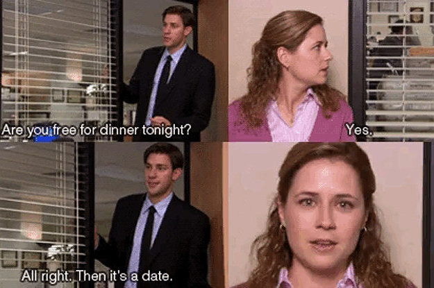 Romantic Quotes From The Office
 27 The Cutest Jim And Pam Moments From "The fice"