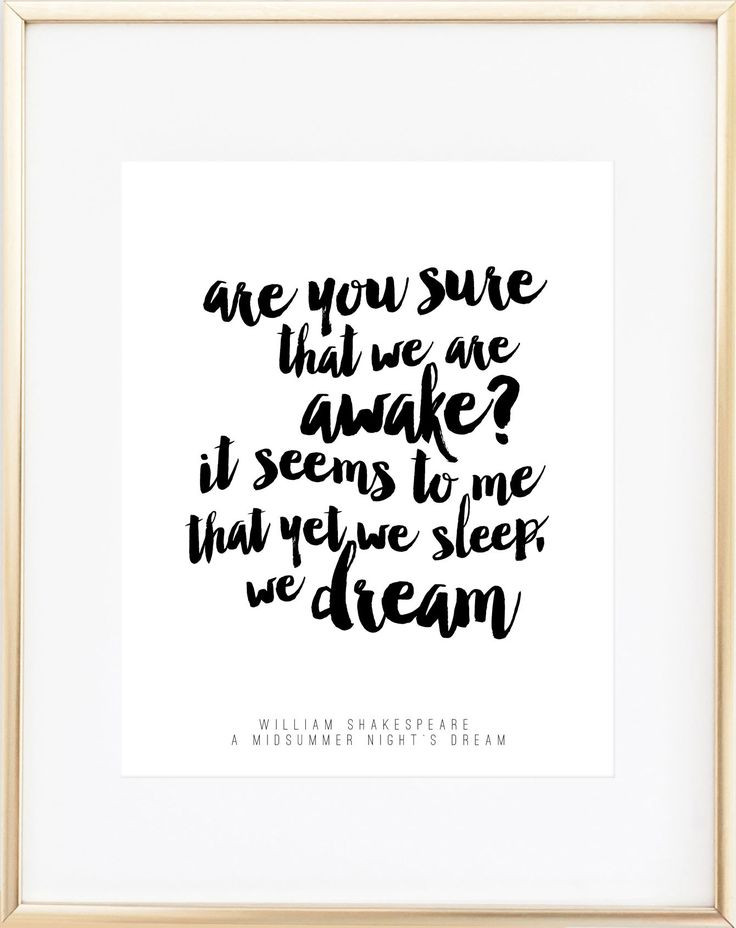 Romantic Shakespeare Quotes
 A Midsummer Night’s Dream – bookdelineation101