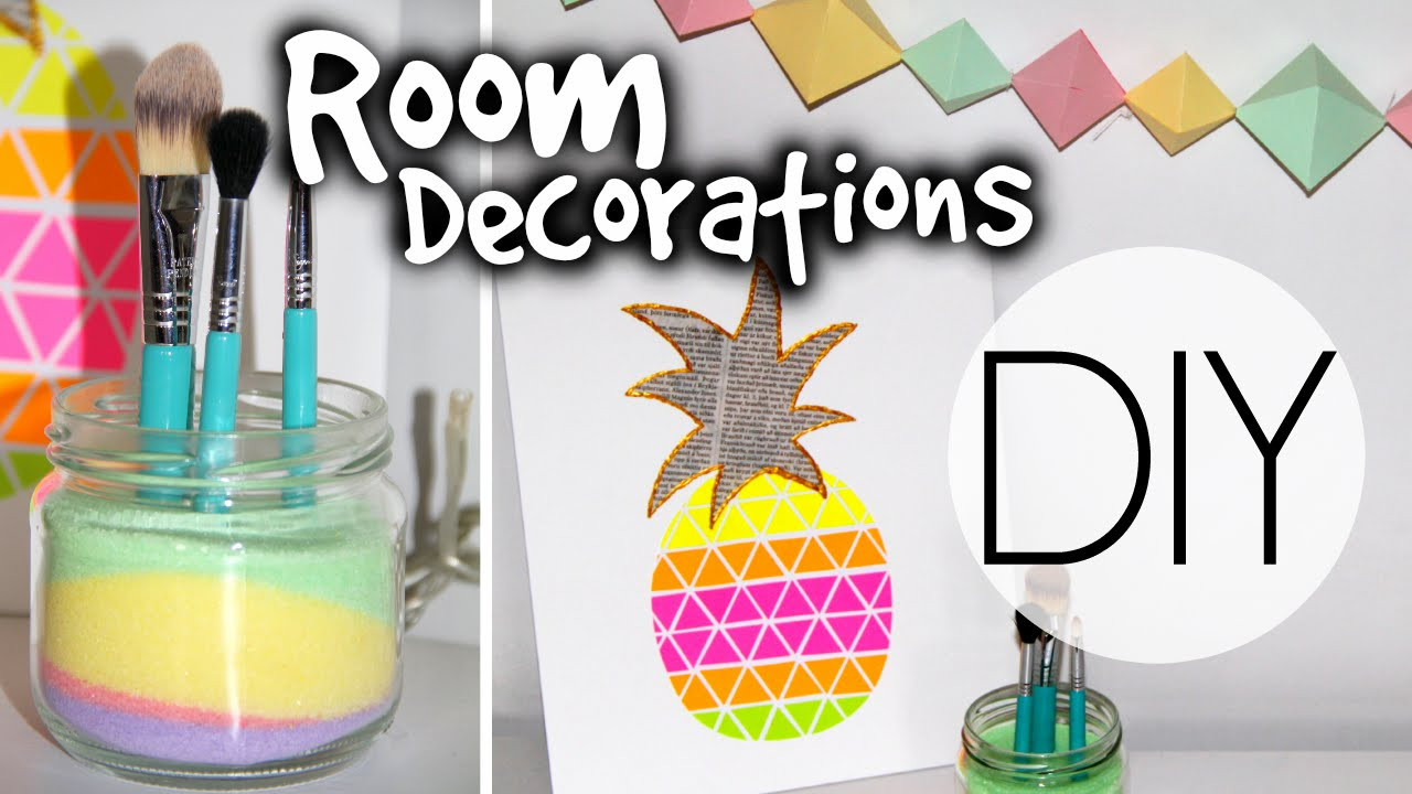 Room Decorations DIY
 DIY Summer Room Decorations