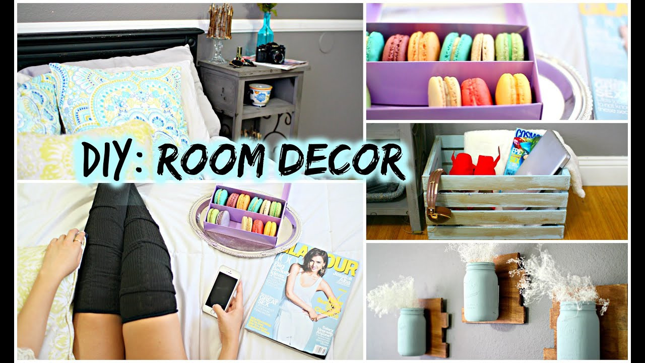 Room Decorations DIY
 DIY Room Decor for Cheap Tumblr Pinterest Inspired