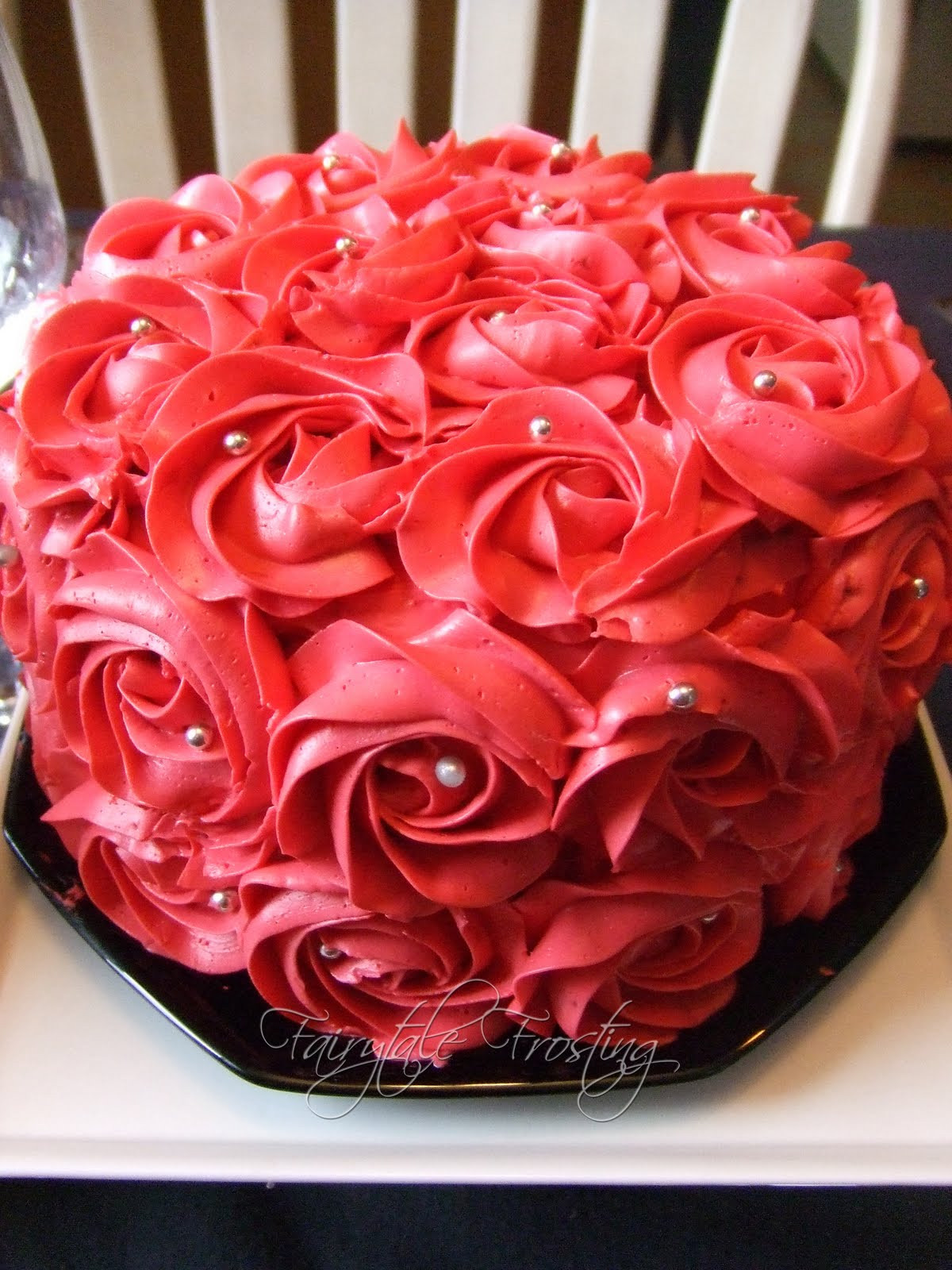 Rose Birthday Cake
 Fairytale Frosting Our Valentine s Table