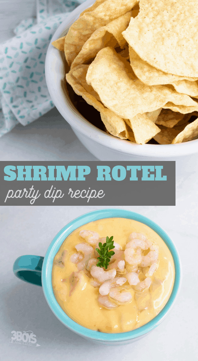 Rotel Dip With Shrimp
 Shrimp RoTel Dip Recipe – 3 Boys and a Dog