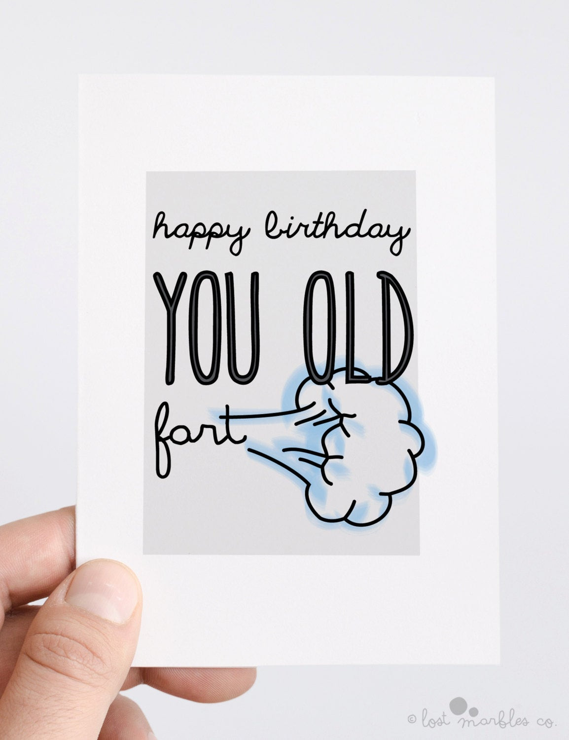 Rude Birthday Wishes
 Rude Birthday Card Funny Birthday Card His by LostMarblesCo