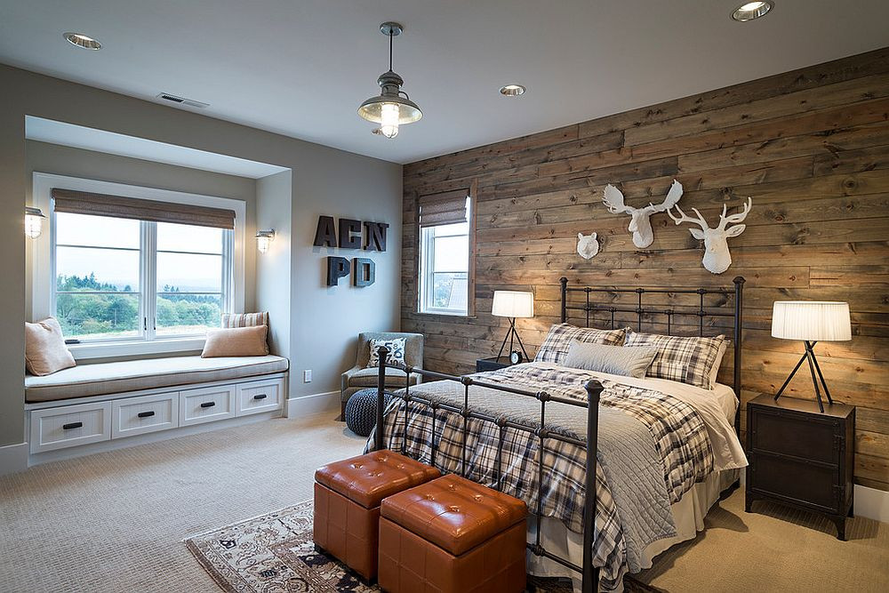 Rustic Bedroom Designs
 25 Awesome Bedrooms with Reclaimed Wood Walls