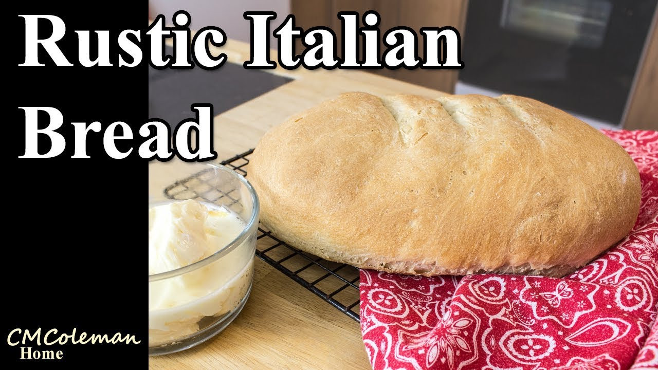 Rustic Italian Bread Recipe
 Easy Rustic Italian Bread Recipe