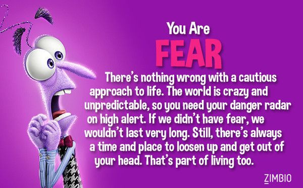 Sadness Inside Out Quotes
 FEAR QUOTES INSIDE OUT image quotes at relatably